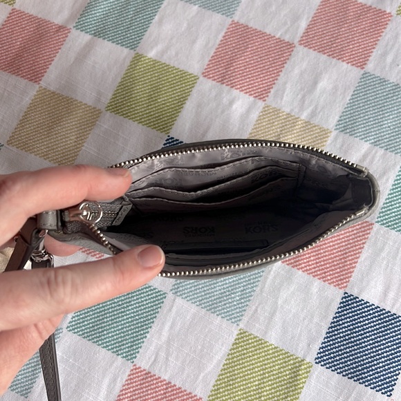 Michael Kors Pebbled Leather Wristlet - Picture 3 of 6